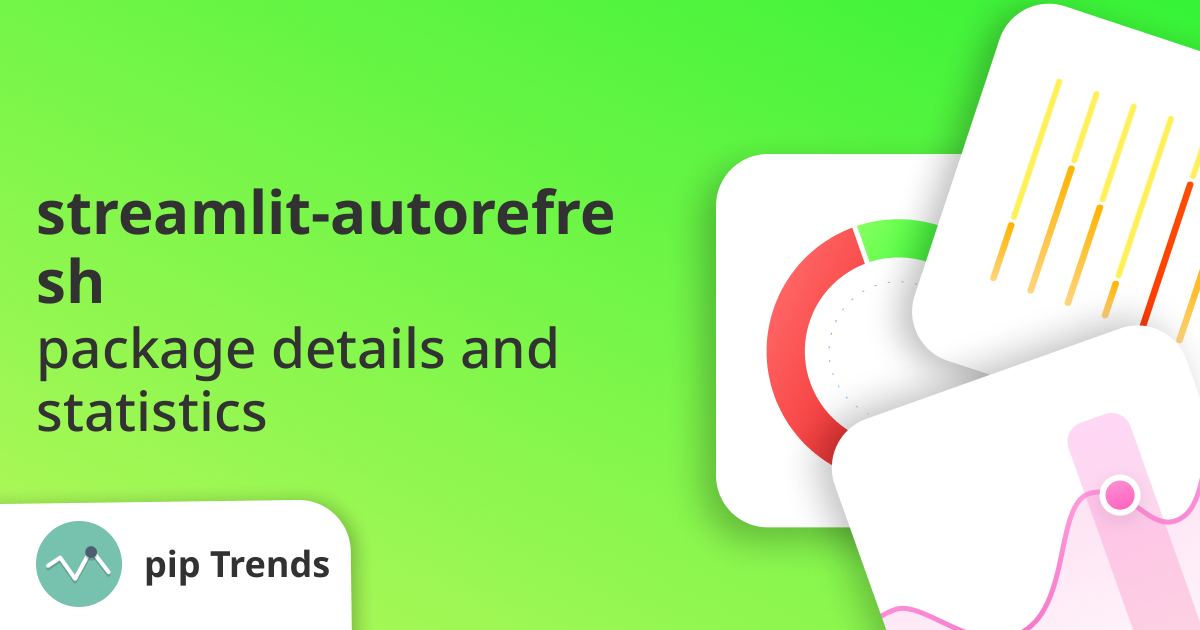streamlit-autorefresh download stats and details